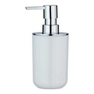 Wenko Posa Liquid Soap Dispenser White and Chrome 330ml Wenko Posa Liquid Soap Dispenser White and Chrome 330ml